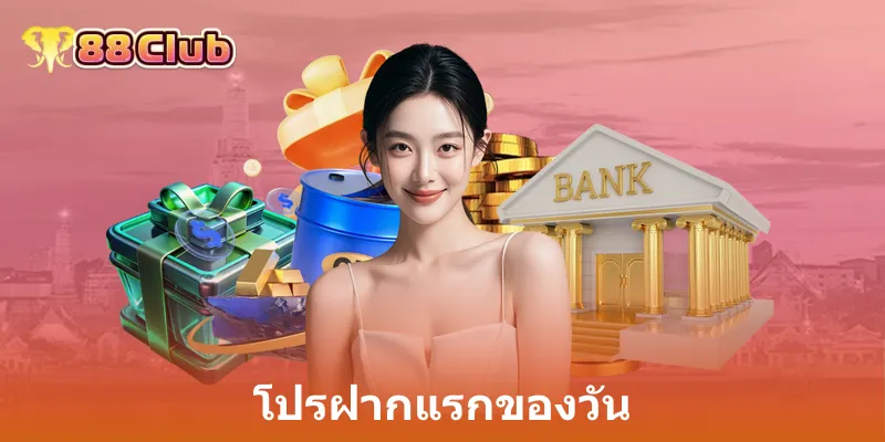 โปรฝากแรกของวัน