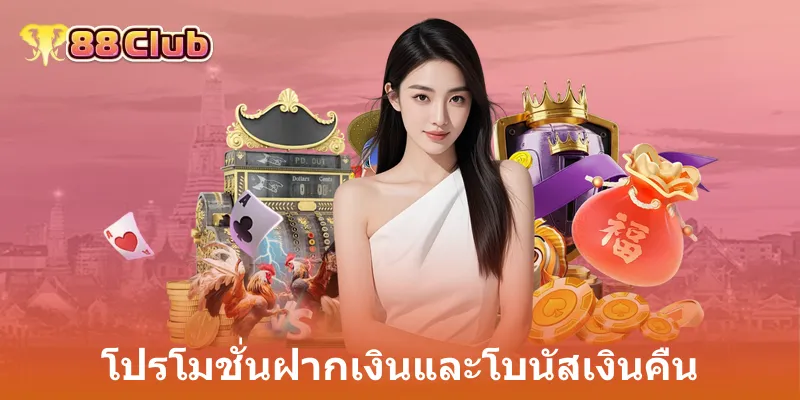 โปรโมชั่นฝากเงินและโบนัสเงินคืน